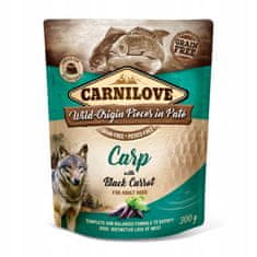 Carnilove Carnilove Dog Carp & Black Carrot - Kapr A Černá Mrkev Sáček 300G