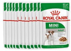 Royal Canin Royal Canin Mini Adult Krmivo Mokré V Omáčce Pro Dospělé Psy, Malá Plemena S