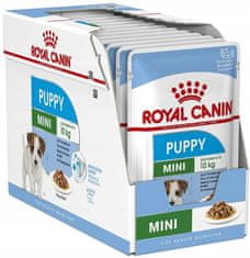 Royal Canin Royal Canin Mini Puppy Krmivo Mokré V Omáčce Pro Štěňata, Od 2 Do 10 Měsíců