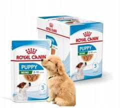 Royal Canin Royal Canin Mini Puppy Krmivo Mokré V Omáčce Pro Štěňata, Od 2 Do 10 Měsíců