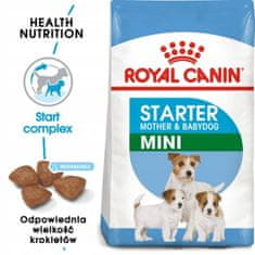 Royal Canin Royal Canin Mini Starter Mother&Babydog Krmivo Suché Pro Štěňata Do 2 Měs