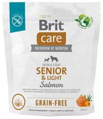Brit Brit Care Grain Free Senior & Light Losos 1Kg