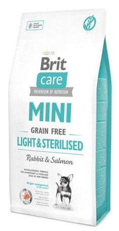 Brit Brit Care Grain Free Mini Light & Sterilized 2 Kg