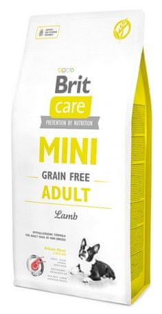 Brit Brit Care Mini Dospělé Jehněčí Bez Obilovin 2 Kg