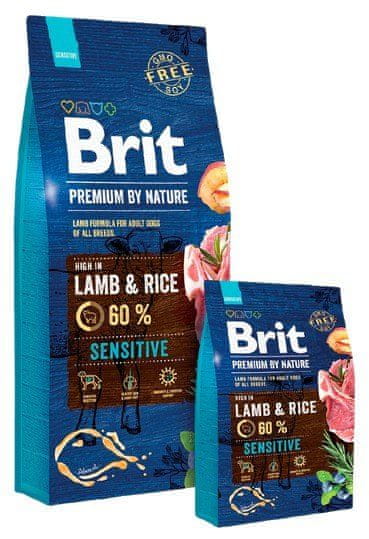 Brit Brit Premium By Nature Sensitive Lamb 1 Kg