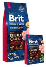 Brit Brit Premium By Nature Adult L Large 8Kg