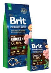 Brit Brit Premium By Nature Adult Xl Extra Large 15 Kg