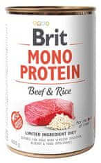 Brit Brit Mono Protein Beef & Rice Konzerva 400G