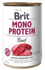 Brit Brit Mono Protein Beef Konzerva 400G