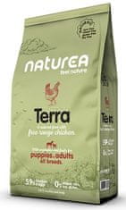 Naturea Naturea Dog Naturals Terra Puppy & Adult Kuře 12Kg