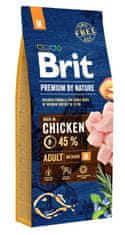 Brit Brit Premium By Nature Adult M Medium 15Kg