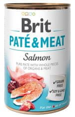 Brit Brit Pate & Meat Dog Salmon Konzerva 400G