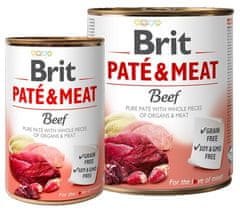 Brit Brit Pate & Meat Dog Beef Konzerva 800G