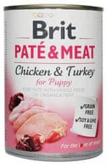 Brit Brit Pate & Meat Dog Puppy Konzerva 400G