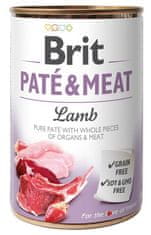 Brit Brit Pate & Meat Dog Lamb Konzerva 400G