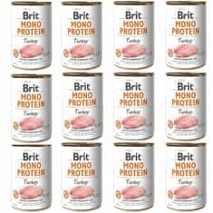 Brit Brit Mono Protein Turkey Konzerva 400G