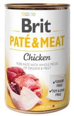 Brit Brit Pate & Meat Dog Chicken Konzerva 400G