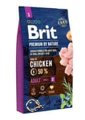 Brit Brit Premium By Nature Adult Small 8Kg