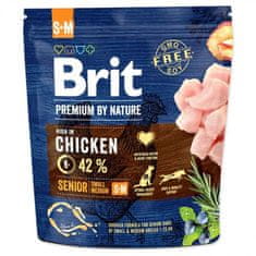 Brit Brit Premium By Nature Senior S+M Small + Medium 1Kg