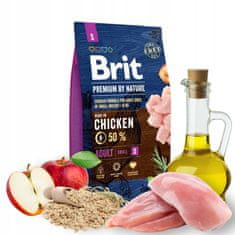 Brit Brit Premium By Nature Adult Small 8Kg