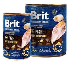 Brit Brit Premium By Nature Fish & Fish Skin Konzerva 400G