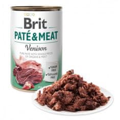 Brit Brit Pate & Meat Dog Venison Konzerva 800G