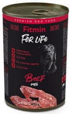 Fitmin Fitmin Dog For Life Beef Konzerva 400G