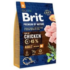 Brit Brit Premium By Nature Adult M Medium 3Kg