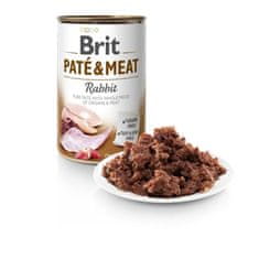 Brit Brit Pate & Meat Dog Rabbit Konzerva 400G