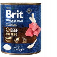 Brit Brit Premium By Nature Beef & Tripe Konzerva 800G