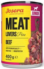 Josera Josera Meat Lovers Pure Junior Hovězí Konzerva 400G