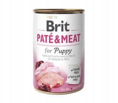 Brit Brit Pate & Meat Dog Puppy Konzerva 400G