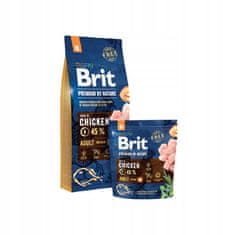 Brit Brit Premium By Nature Adult M Medium 3Kg