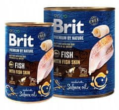 Brit Brit Premium By Nature Fish & Fish Skin Konzerva 800G