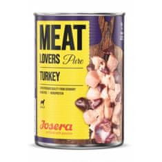 Josera Josera Meat Lovers Pure Krůta Plechovka 400G