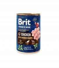 Brit Brit Premium By Nature Chicken & Hearts Konzerva 800G