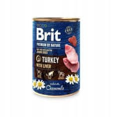 Brit Brit Premium By Nature Pork & Trachea Konzerva 400G