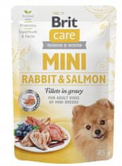 Brit Brit Care Dog Mini Rabbit & Salmon Sáček 85G