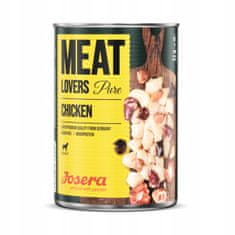 Josera Josera Meat Lovers Pure Kuřecí Konzerva 400G