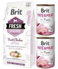 Brit Brit Fresh Dog Puppy Chicken & Brambor 2,5Kg