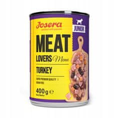 Josera Josera Meat Lovers Menu Junior Krůta Konzerva 400G