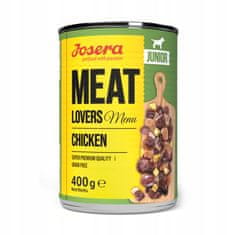 Josera Josera Meat Lovers Menu Junior Kuřecí Konzerva 400G