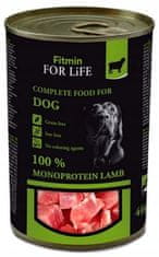 Fitmin Fitmin Dog For Life Lamb Konzerva 400G