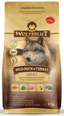 4DOG Wolfsblut Dog Wild Duck & Turkey Kachna, Krůta A Batáty 2Kg