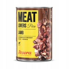 Josera Josera Meat Lovers Pure Jehněčí Konzerva 400G