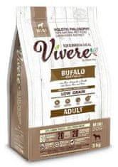 Vivere Vivere Dog Mini Adult Buffalo 3Kg