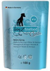 4DOG Dogz Finefood Classic N.12 Zvěřina A Sleď Sáček 100G