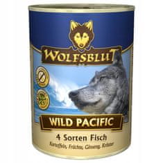 4DOG Wolfsblut Dog Wild Pacific Konzerva 395G