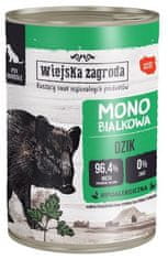 Wiejska Zagroda Wiejska Zagroda Monoproteinová Divoká Konzerva 400G