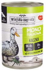 Wiejska Zagroda Wiejska Zagroda Monoproteinová Kachna Plechovka 400G